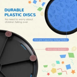 HOMCOM Sensory Balance Step Discs For Kids 16 HOMCOM Sensory Balance Step Discs For Kids -OUTSUNNY Store 0Dqb1018294e799e7 jpg
