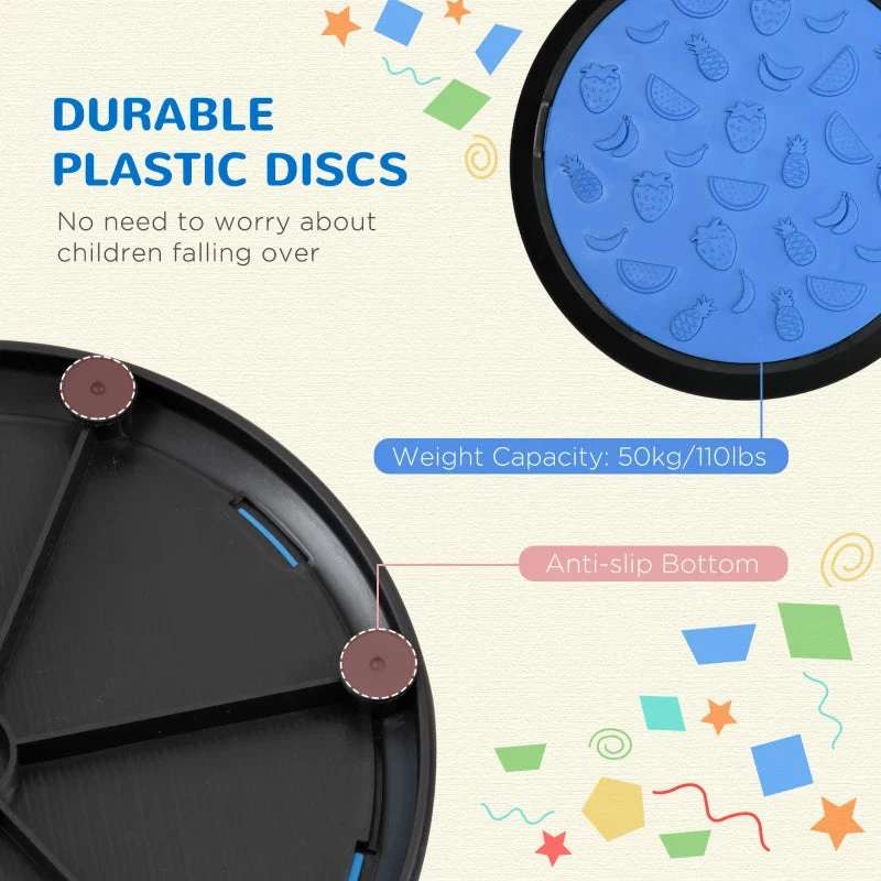 HOMCOM Sensory Balance Step Discs For Kids 6 HOMCOM Sensory Balance Step Discs For Kids - Image 6