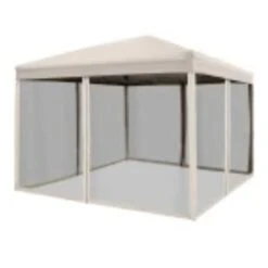 Outsunny 3 X 3(m) Pop Up Gazebo Beige