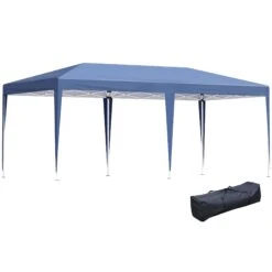 Outsunny Pop Up Gazebo 6m X 3m - Blue