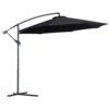 Outsunny Cantilever Banana Parasol 3m - Black