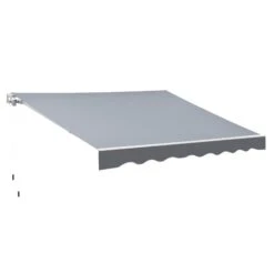 Outsunny Retractable Awning 2.5m X 2m - Grey