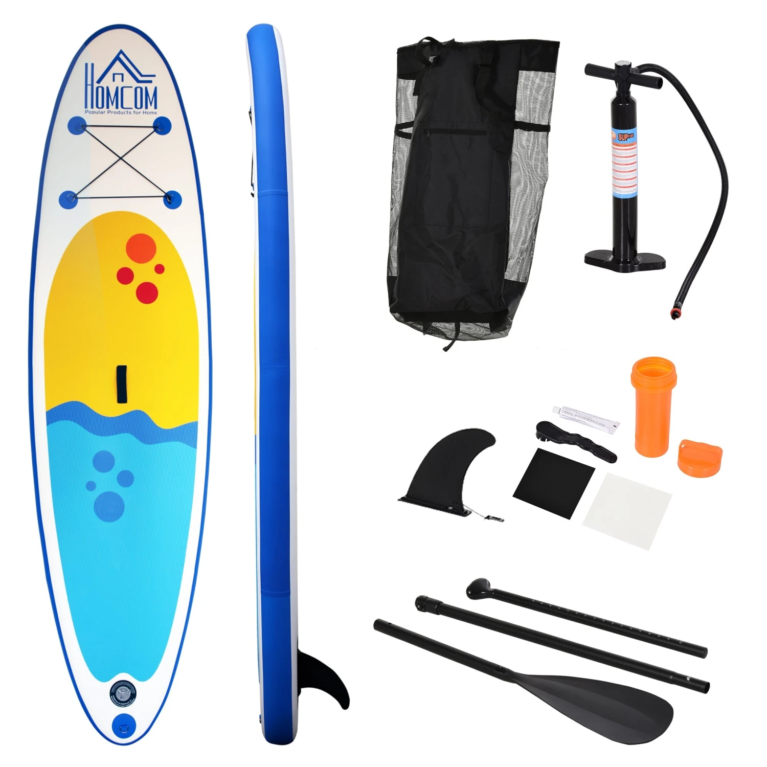 Homcom Inflatable Paddle Board 11 Homcom Inflatable Paddle Board - Image 11
