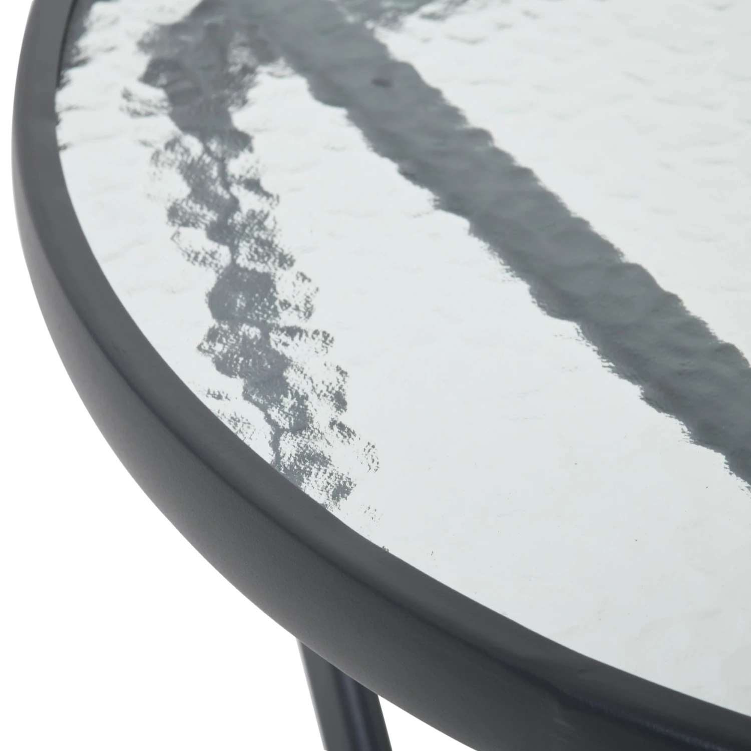 Outsunny Rattan Bistro Set - Grey 9 Outsunny Rattan Bistro Set - Grey - Image 9