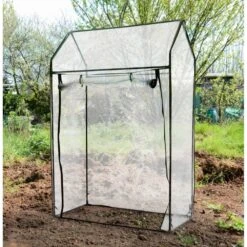 Kingfisher Tomato Greenhouse 150 X 100 X 50cm Clear