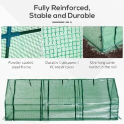 Outsunny Polytunnel Greenhouse -OUTSUNNY Store 1624009428 77855100 10e23773 bc9e 4142 9ccc 552b41afea71