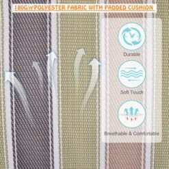 Outsunny Hanging Rope Frame Hammock Chair - Multi Colour -OUTSUNNY Store 1624009460 39777800 8049a4bc 81bd 4e65 a339 a7a7ddd96aaf