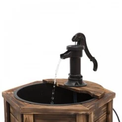 Outsunny Garden Wooden Electric Water Fountain -OUTSUNNY Store 1624014984 01825800 68d8b3c6 ff76 4f3f 92c4 eed97ead91cd