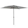 Oasis 3 X 2 M Adjustable Title Crank Garden Parasol - Grey
