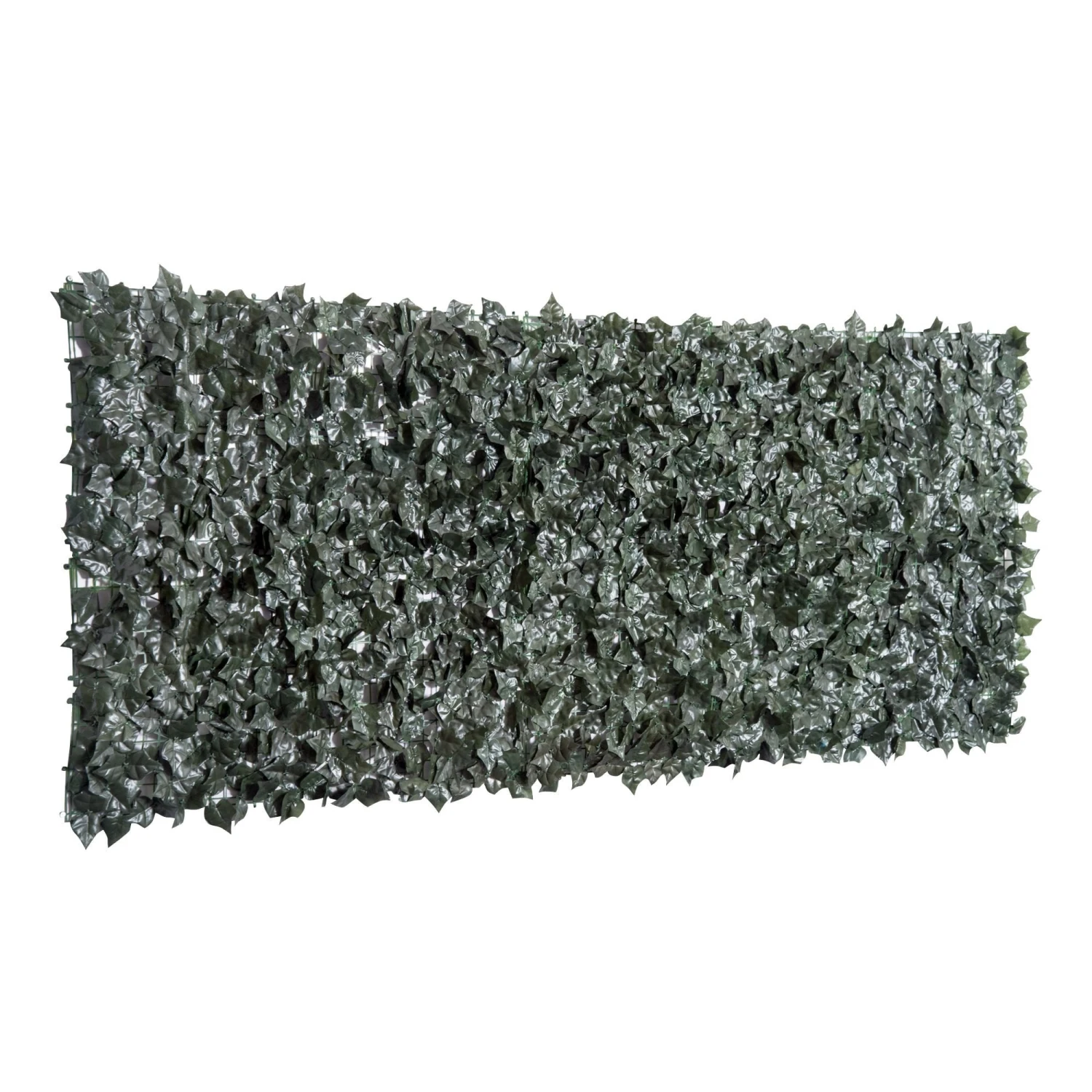 Outsunny Artifical Leaf Trellis - Dark Green 1 Outsunny Artifical Leaf Trellis - Dark Green