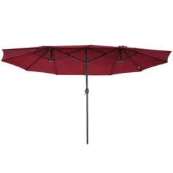 Oasis 4.6 M Double-Sided Umbrella Parasol - Wine Red 16 Oasis 4.6 M Double-Sided Umbrella Parasol - Wine Red -OUTSUNNY Store 1624015542 08309400 0b265fee e2c8 42a4 80eb 27213754b1fb