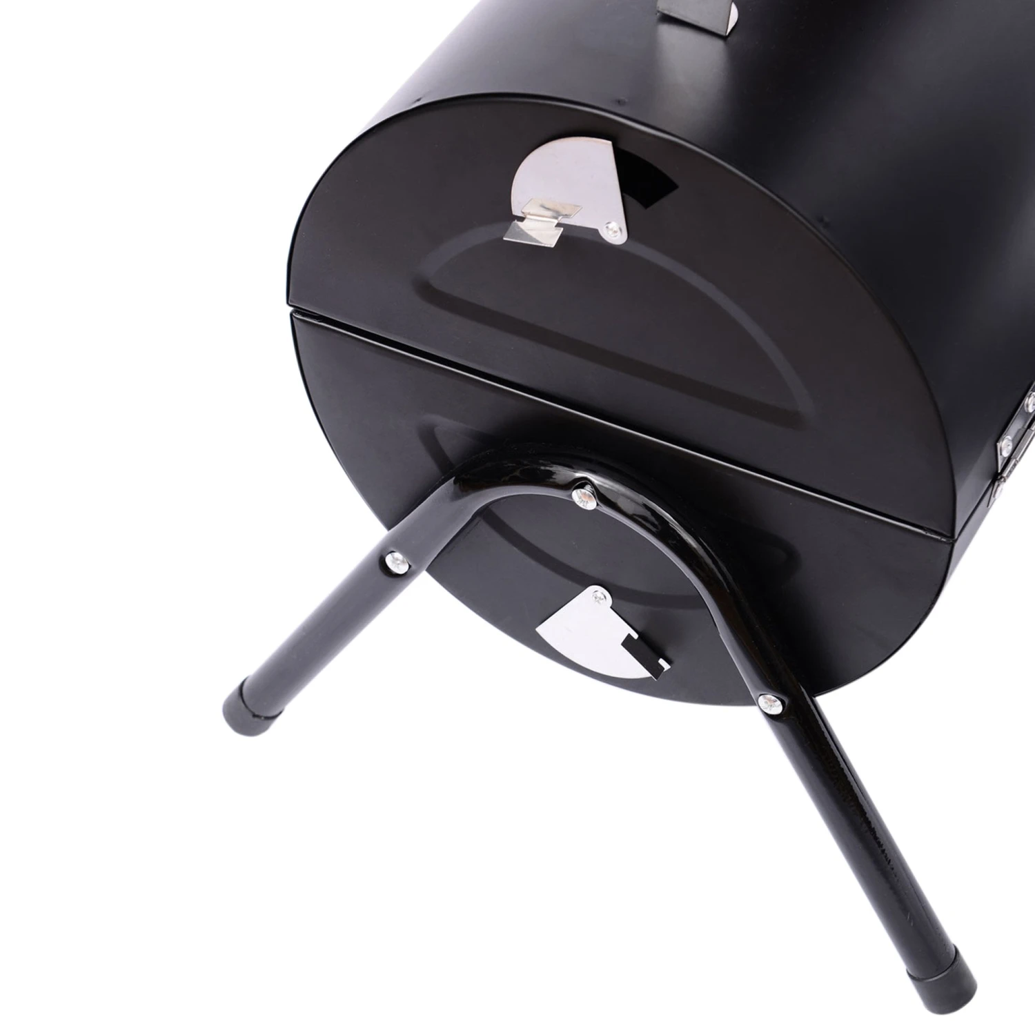 Outsunny Compact Steel Portable Charcoal BBQ Grill - Black 8 Outsunny Compact Steel Portable Charcoal BBQ Grill - Black - Image 8