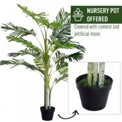 Outsunny 150cm Artificial Plant With Pot 15 Outsunny 150cm Artificial Plant With Pot -OUTSUNNY Store 1624015755 89768500