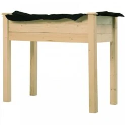 Outsunny Fir Wood Raised Rectangular Plant Stand 86 L X 46 W X 76 H Cm 14 Outsunny Fir Wood Raised Rectangular Plant Stand 86 L X 46 W X 76 H Cm -OUTSUNNY Store 1624015995 39302100