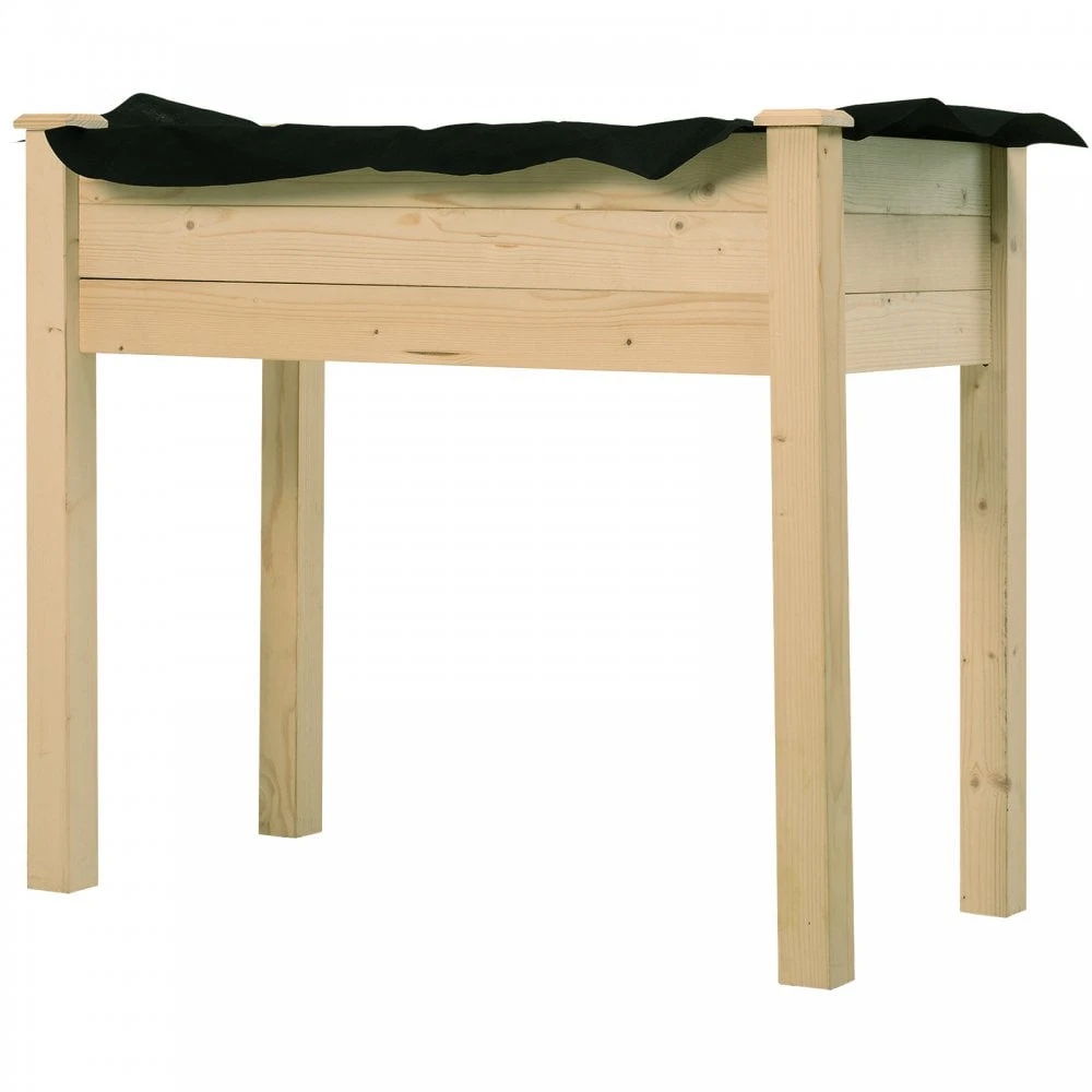 Outsunny Fir Wood Raised Rectangular Plant Stand 86 L X 46 W X 76 H Cm 7 Outsunny Fir Wood Raised Rectangular Plant Stand 86 L X 46 W X 76 H Cm - Image 7