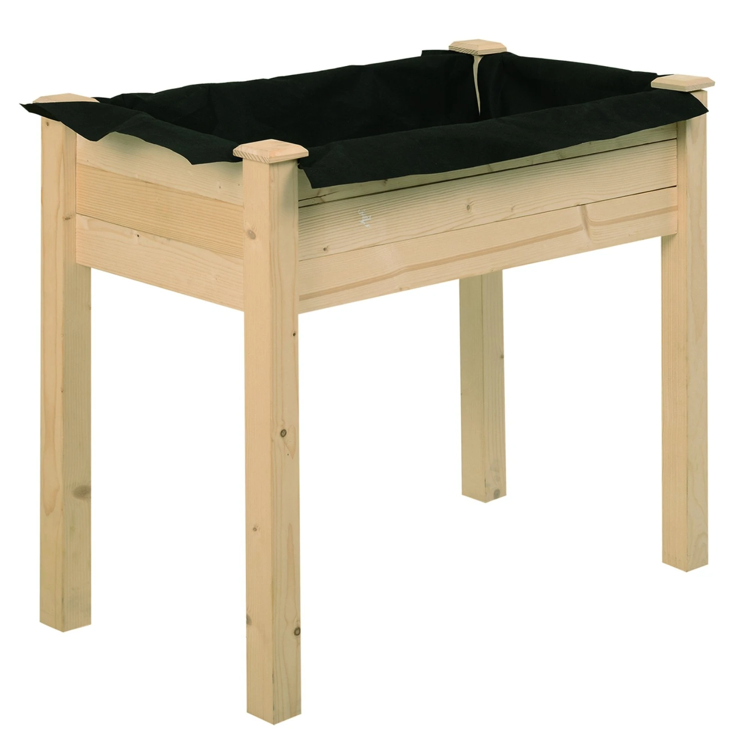 Outsunny Fir Wood Raised Rectangular Plant Stand 86 L X 46 W X 76 H Cm 2 Outsunny Fir Wood Raised Rectangular Plant Stand 86 L X 46 W X 76 H Cm - Image 2