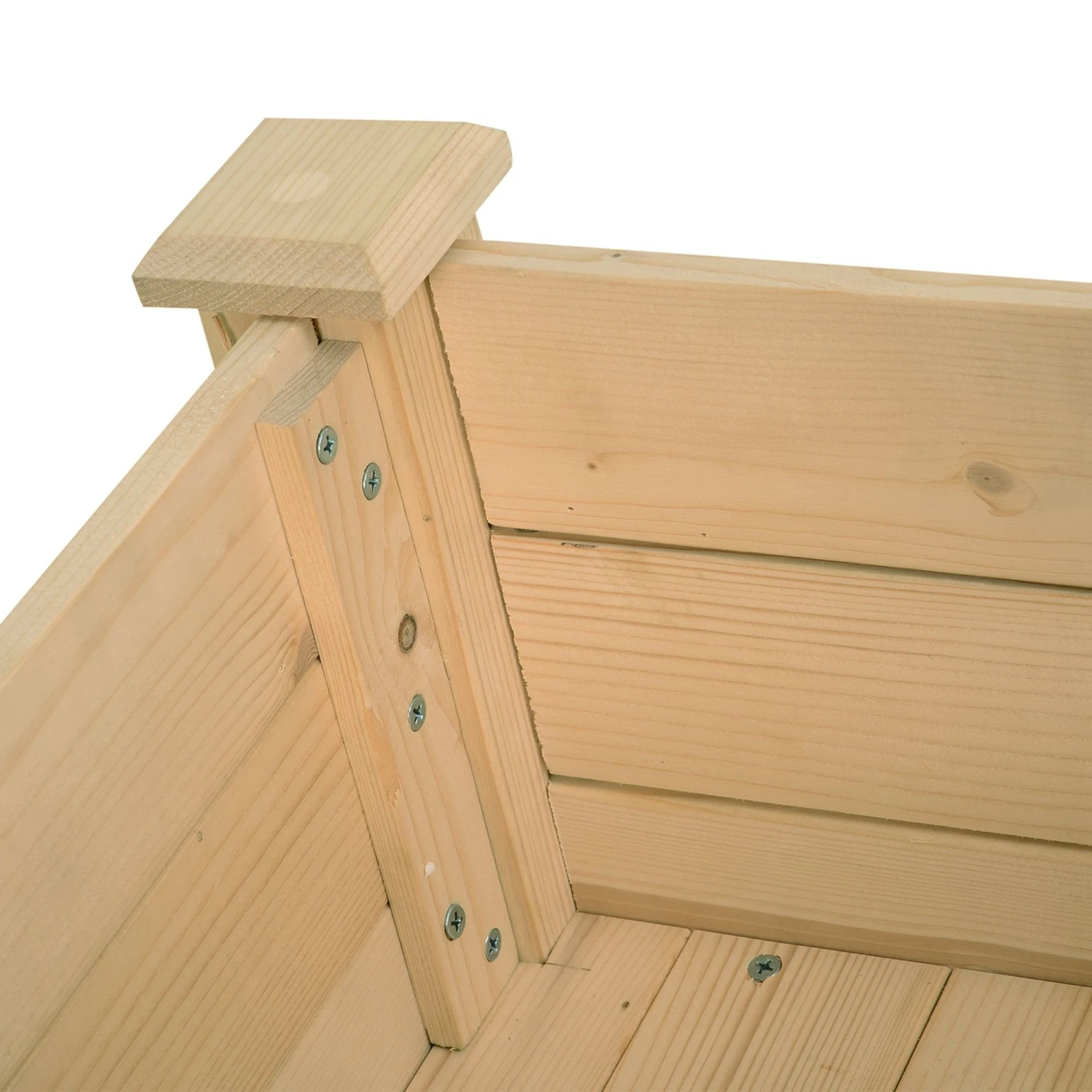 Outsunny Fir Wood Raised Rectangular Plant Stand 86 L X 46 W X 76 H Cm 8 Outsunny Fir Wood Raised Rectangular Plant Stand 86 L X 46 W X 76 H Cm - Image 8