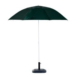 Outsunny Beach Canopy Parasol With Side Panels 2 M- Green -OUTSUNNY Store 1624016123 62409200