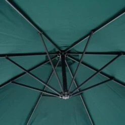 Oasis 3 M Garden Banana Hanging Parasol Umbrella - Green 13 Oasis 3 M Garden Banana Hanging Parasol Umbrella - Green -OUTSUNNY Store 1624016291 33047300