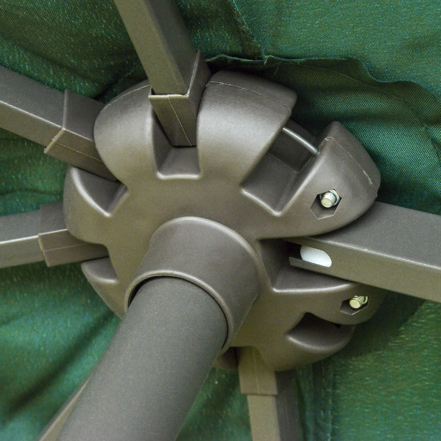 Outsunny 4.6 M Double Sided Umbrella Parasol With Cross Base - Dark Green 9 Outsunny 4.6 M Double Sided Umbrella Parasol With Cross Base - Dark Green - Image 9