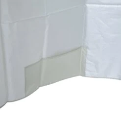 Oasis 2.2 M Outdoor Fishing Parasol Umbrella With Side Panel - White -OUTSUNNY Store 1624026190 07085600