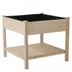 Outsunny Elevated Fir Wood Plant Box 91Lx91Wx81H Cm -OUTSUNNY Store 1624026257 47022000 19e614d7 674c 481c b1ce ce89caa5d654