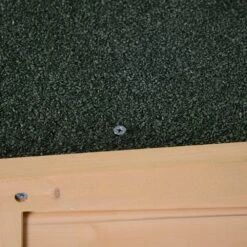 Outsunny 1.8 X 2.4ft Small Fir Wood Garden Storage Shed With Shelves -OUTSUNNY Store 1624028303 68516100