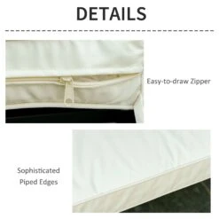 Outsunny-2 Seater Outdoor Bench Cushion - White 13 Outsunny-2 Seater Outdoor Bench Cushion - White -OUTSUNNY Store 1624028768 58474000 ad6eea61 65ba 44b6 bd89 a7b3ea3947c5