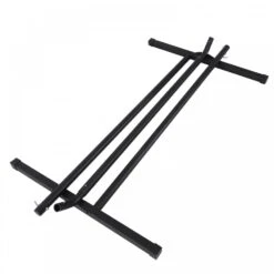 Outsunny Extra-Long Hammock Stand 3.6m - Black -OUTSUNNY Store 1624030245 78208700