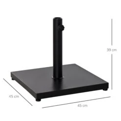 Heavy Duty Steel Adjustable Parasol Base - Black 14 Heavy Duty Steel Adjustable Parasol Base - Black -OUTSUNNY Store 1624030322 63777100 a8452b27 35e1 44ea 8e81 0803eae46d7e