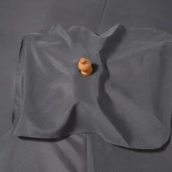 Outsunny 2.5 M Square Wood Umbrella Parasol - Dark Grey -OUTSUNNY Store 1624030793 44432700 cc05d1bb 40df 4a0e 8cf4 4acb4eec5e47