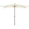 Oasis 3 X 2 M Ajustable Title Crank Garden Parasol - Beige