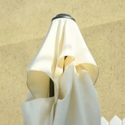 Oasis 3 X 2 M Ajustable Title Crank Garden Parasol - Beige -OUTSUNNY Store 1624031332 46788500