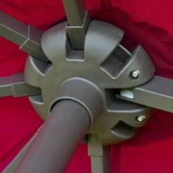 Oasis 4.6 M Double Sided Umbrella Parasol With Cross Base - Red -OUTSUNNY Store 1624031531 22035300 ea018dd9 b56d 4fa6 b209 d980e8b6e5cf