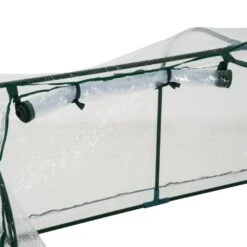 Steel Frame Portable Plastic Cover Greenhouse -OUTSUNNY Store 1624031644 73208300