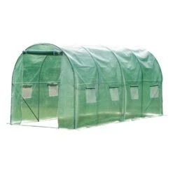 4 M X 2 M Walk-in Tunnel Greenhouse With Windows And Door -OUTSUNNY Store 1624275573 01017500 fffd082c b2d8 499a b220 6c648720ef0d