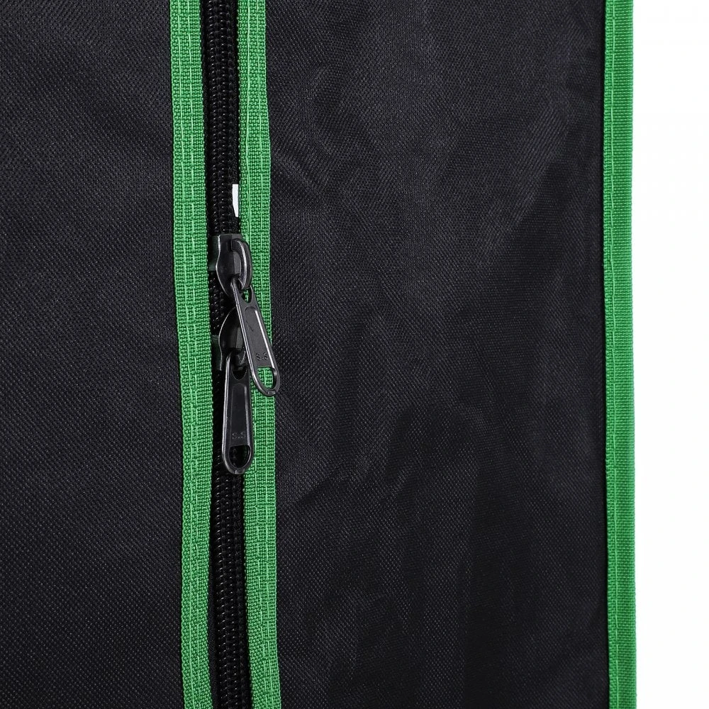 Outsunny Hydroponic Plant Grow Tent Canopy Indoor Reflective Mylar Green Room 600D Oxford 120L X60W X150Hcm Silver 3 Outsunny Hydroponic Plant Grow Tent Canopy Indoor Reflective Mylar Green Room 600D Oxford 120L X60W X150Hcm Silver - Image 3