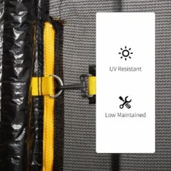 HOMCOM Trampoline Net Replacement Enclosure 10ft -OUTSUNNY Store 1645285432 52809100