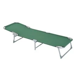 Outsunny Portable Adjustable Lounger,Oxford Cloth-Green -OUTSUNNY Store 1645297836 92471700
