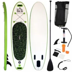 HOMCOM Inflatable Paddle Board Thick Plastic Multi-Layer Shell Non-Slip Panel 12 HOMCOM Inflatable Paddle Board Thick Plastic Multi-Layer Shell Non-Slip Panel -OUTSUNNY Store 1645416194 12637800 ec27fc42 d324 4e7e b26e 255d2b0d720d