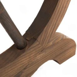 Outsunny Patio Table - Brown -OUTSUNNY Store 18425813fbb11cd0d6a85aa2c726a688