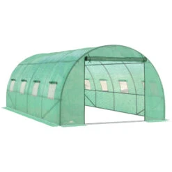 Outsunny Greenhouse Tunnel 6 X 3 M - Green 21 Outsunny Greenhouse Tunnel 6 X 3 M - Green -OUTSUNNY Store 1RJdaa17f0653fc54 jpg