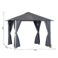 Outsunny Gazebo Grey 10 Outsunny Gazebo Grey -OUTSUNNY Store 1jJ08f17dc57955d8 2fef6ef5 ae0c 4e8b b040 84f57e1c07bd