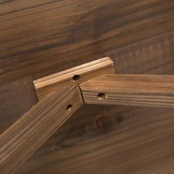 Outsunny Patio Table - Brown -OUTSUNNY Store 275e530dcf0c830ede5e4853ec419bdb