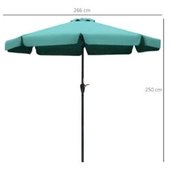 Outsunny Patio Umbrella Green -OUTSUNNY Store 3 2 45c7c350 5aa6 43bd a51b 3886f6b57392