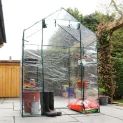 Kingfisher Walk-In Greenhouse 196x147x74cm -OUTSUNNY Store 3921180 7