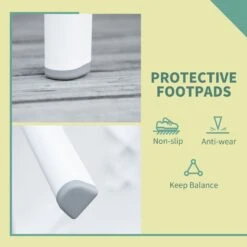 Outsunny Patio End Table - White -OUTSUNNY Store 4 2 3a6dcbd4 2ebe 4e69 be71 5897b2ae5598