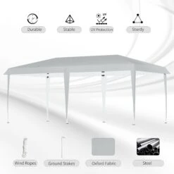 Outsunny Foldable Gazebo -OUTSUNNY Store 4 3 950f2d29 5c3e 47c3 9254 76c4e53ea539