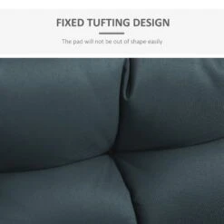 Outsunny Seat Cushion Set - Grey -OUTSUNNY Store 4 3 c97c55cc cbd3 463c a808 1095ea64e4ae