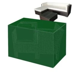 Silver & Stone Outdoor Furniture Cover For Corner Sofa